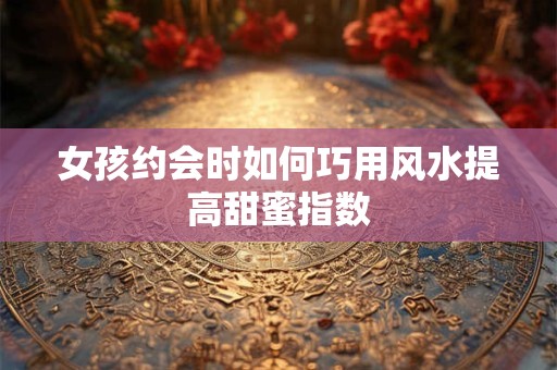 女孩约会时如何巧用风水提高甜蜜指数