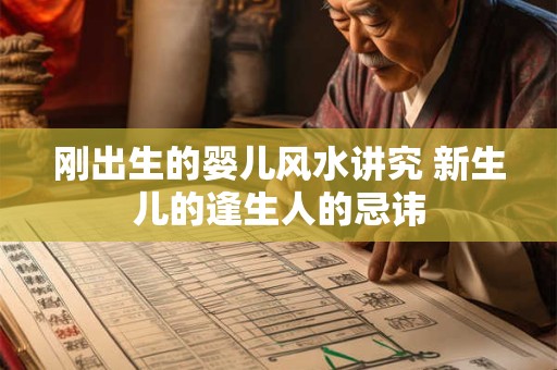 刚出生的婴儿风水讲究 新生儿的逢生人的忌讳