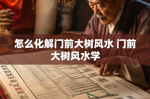 怎么化解门前大树风水 门前大树风水学