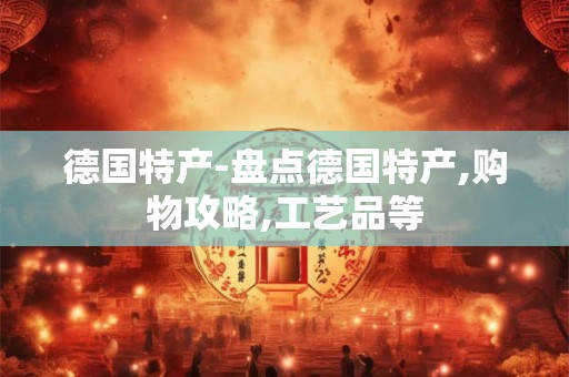德国特产-盘点德国特产,购物攻略,工艺品等