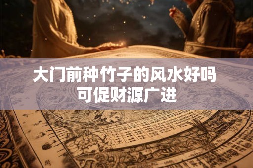 大门前种竹子的风水好吗 可促财源广进