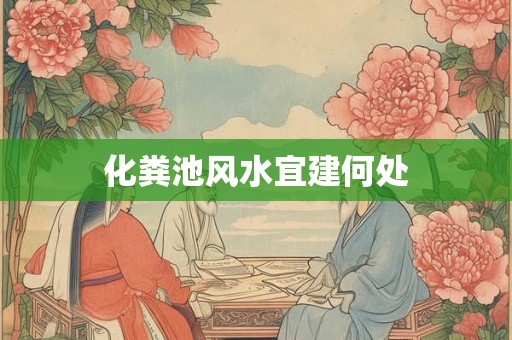 化粪池风水宜建何处
