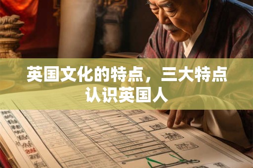 英国文化的特点，三大特点认识英国人