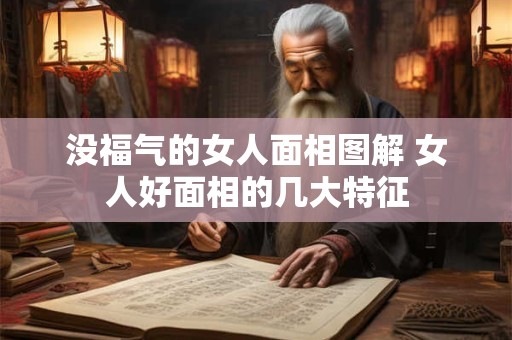 没福气的女人面相图解 女人好面相的几大特征