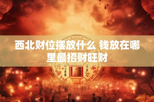 西北财位摆放什么 钱放在哪里最招财旺财