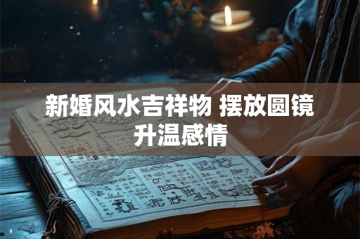 新婚风水吉祥物 摆放圆镜升温感情