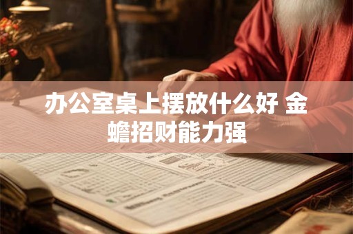 办公室桌上摆放什么好 金蟾招财能力强