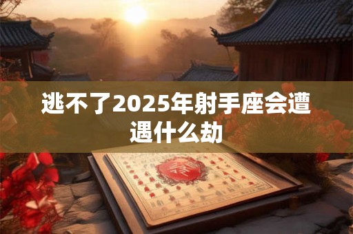 逃不了2025年射手座会遭遇什么劫