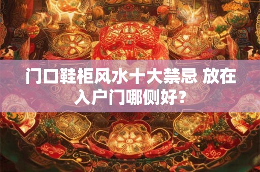 门口鞋柜风水十大禁忌 放在入户门哪侧好？