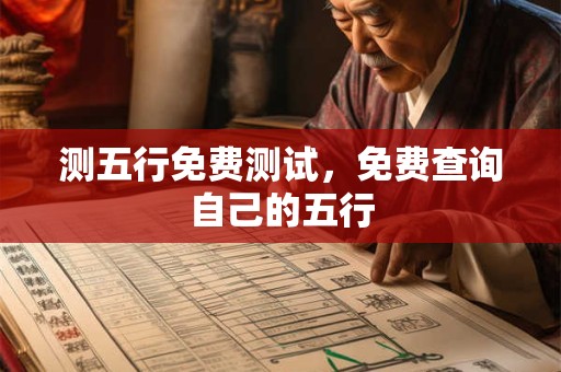 测五行免费测试，免费查询自己的五行