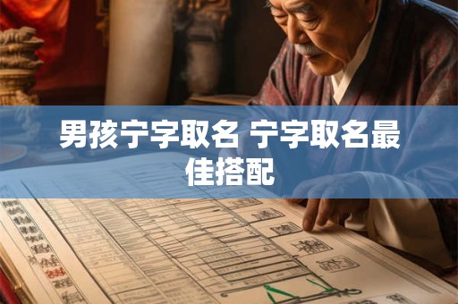 男孩宁字取名 宁字取名最佳搭配