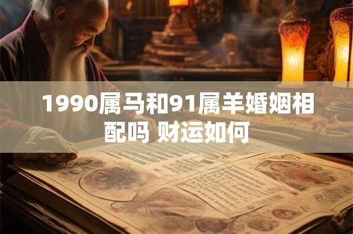 1990属马和91属羊婚姻相配吗 财运如何