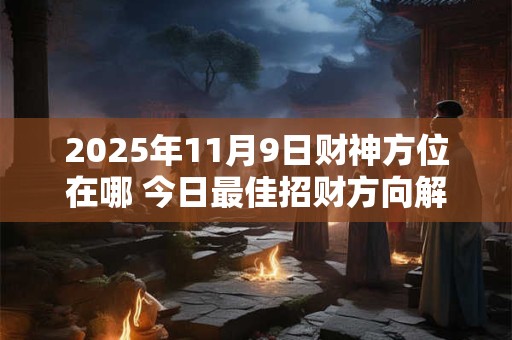 2025年11月9日财神方位在哪 今日最佳招财方向解析