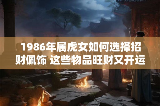 1986年属虎女如何选择招财佩饰 这些物品旺财又开运
