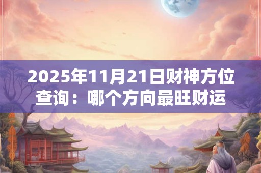 2025年11月21日财神方位查询：哪个方向最旺财运