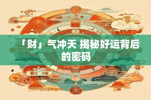 「财」气冲天 揭秘好运背后的密码