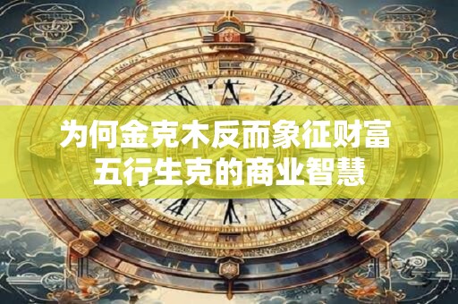 为何金克木反而象征财富 五行生克的商业智慧