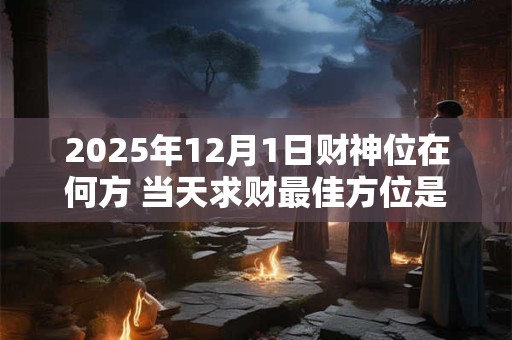2025年12月1日财神位在何方 当天求财最佳方位是哪里