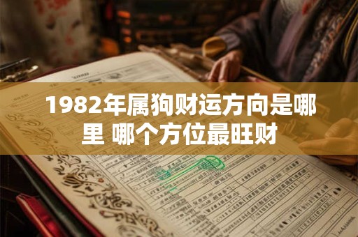 1982年属狗财运方向是哪里 哪个方位最旺财