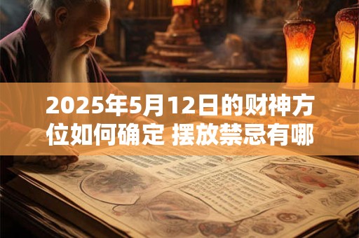 2025年5月12日的财神方位如何确定 摆放禁忌有哪些