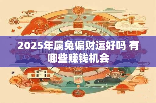 2025年属兔偏财运好吗 有哪些赚钱机会
