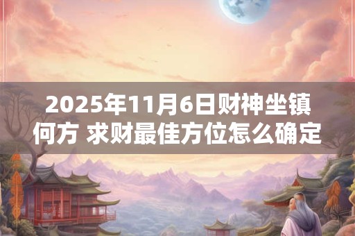 2025年11月6日财神坐镇何方 求财最佳方位怎么确定