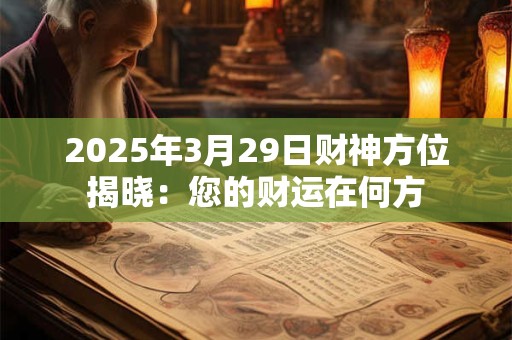 2025年2月23日的财神方位是什么 哪个方向最旺财运
