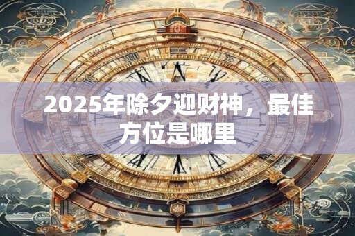 2025年除夕迎财神，最佳方位是哪里
