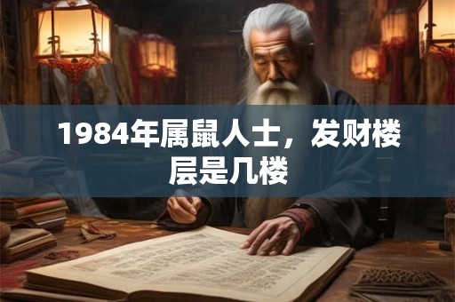 1984年属鼠人士，发财楼层是几楼