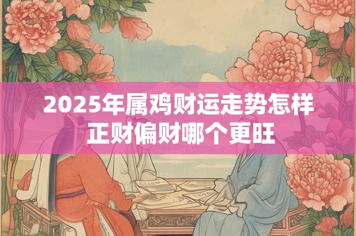 2025年属鸡财运走势怎样 正财偏财哪个更旺