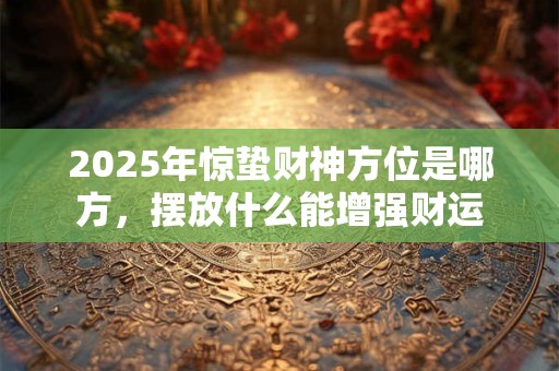 2025年惊蛰财神方位是哪方，摆放什么能增强财运