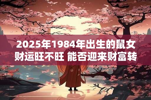 2025年1984年出生的鼠女财运旺不旺 能否迎来财富转折点