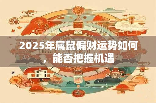 2025年属鼠偏财运势如何，能否把握机遇