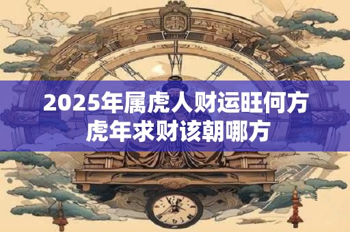2025年属虎人财运旺何方 虎年求财该朝哪方