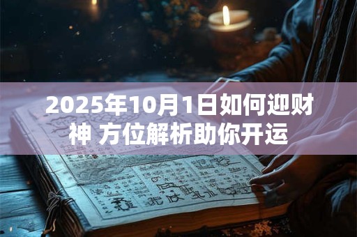 2025年10月1日如何迎财神 方位解析助你开运