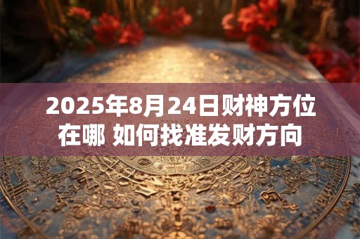 2025年8月24日财神方位在哪 如何找准发财方向
