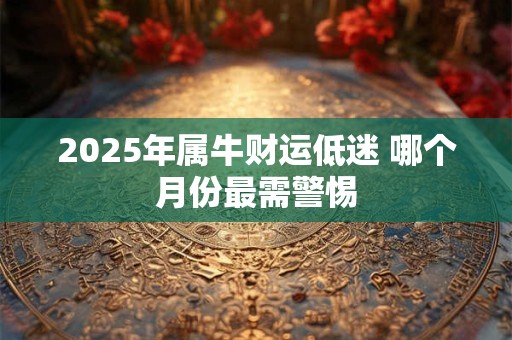 2025年属牛财运低迷 哪个月份最需警惕