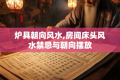 炉具朝向风水,房间床头风水禁忌与朝向摆放