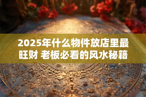 2025年什么物件放店里最旺财 老板必看的风水秘籍