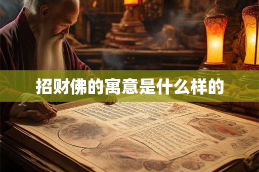 招财佛的寓意是什么样的