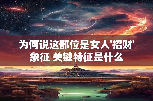 为何说这部位是女人'招财'象征 关键特征是什么