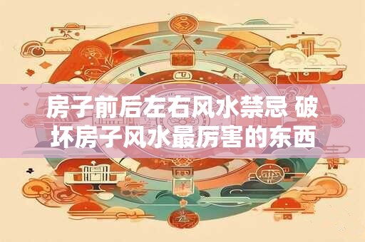 房子前后左右风水禁忌 破坏房子风水最厉害的东西