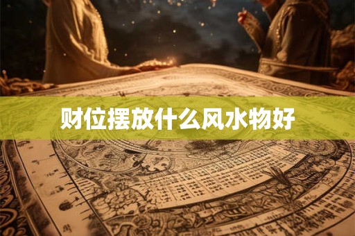 财位摆放什么风水物好