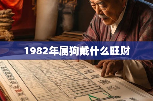 1982年属狗戴什么旺财
