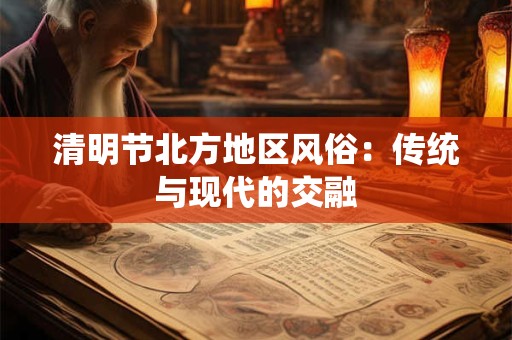 清明节北方地区风俗：传统与现代的交融