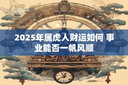 2025年属虎人财运如何 事业能否一帆风顺