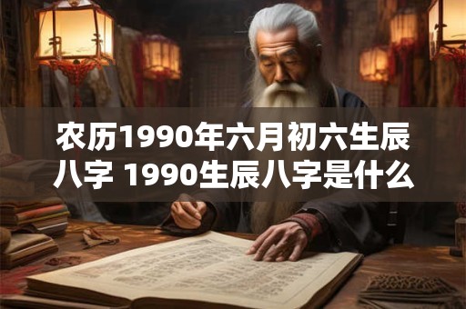 农历1990年六月初六生辰八字 1990生辰八字是什么