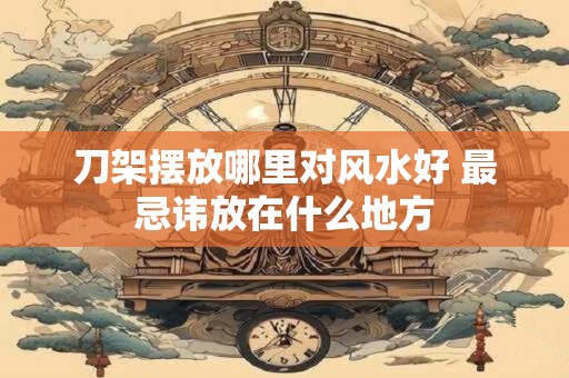 刀架摆放哪里对风水好 最忌讳放在什么地方