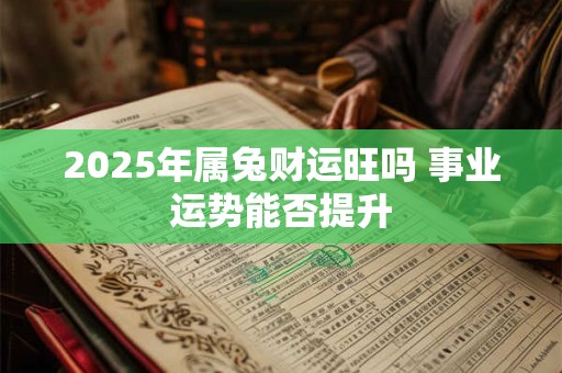 2025年属兔财运旺吗 事业运势能否提升