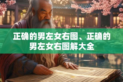 正确的男左女右图、正确的男左女右图解大全